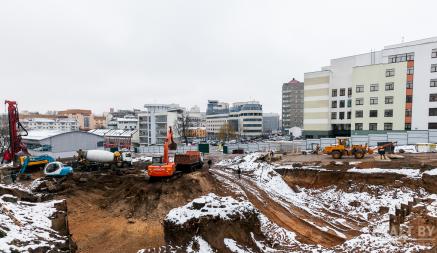 В центре Минска строят секретный жилой дом, где квартиры продавать не будут. Строительство обойдется в 17 миллионов рублей