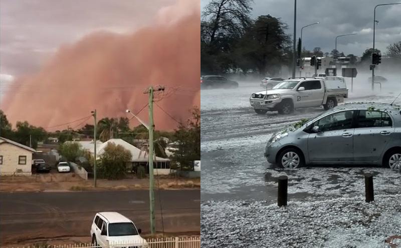 За последние два дня в Сиднее (Sydney), Мельбурне