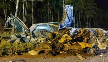 «Машину разорвало на части» — под Борисовом в ДТП погибли шесть человек