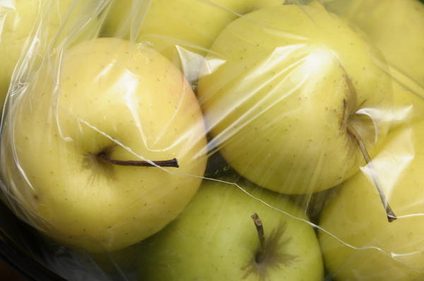 как хранить яблоки на зиму в полителеновых пакетах