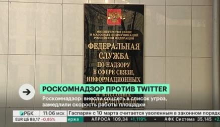 В РФ власти попытались замедлить работу Twitter. Но «упали» сайты Кремля и Роскомнадзора