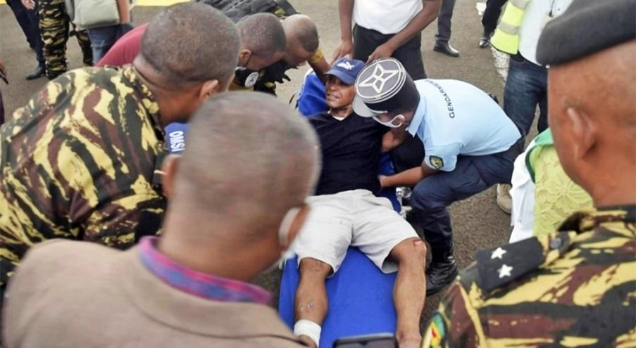 Министр полиции Мадагаскара Серж Гелле плыл почти 12