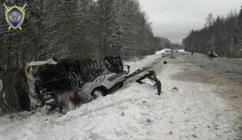 Под Витебском перевернулся автобус с 42-мя пассажирами. Второе смертельное ДТП с участием автобусов за сутки