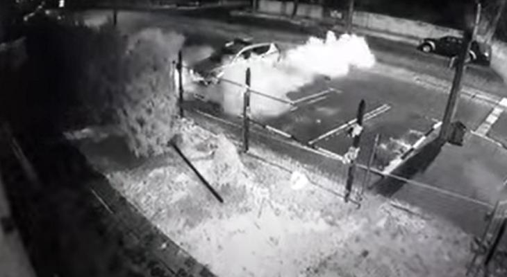 МВД показало видео подрыва милицейского авто в Минске. Задержали мужчину, которого обвинили и во взрыве «Табакерки». Подробности