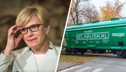 «Будет и угрожать, и запугивать» — Премьер Литвы объяснила, почему не боится иска «Беларуськалия» с требованием отменить блокировку транзита