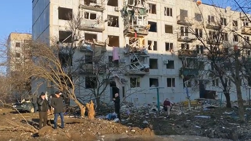 Разрушен жилой дом СМИ пишут, что под Харьковом
