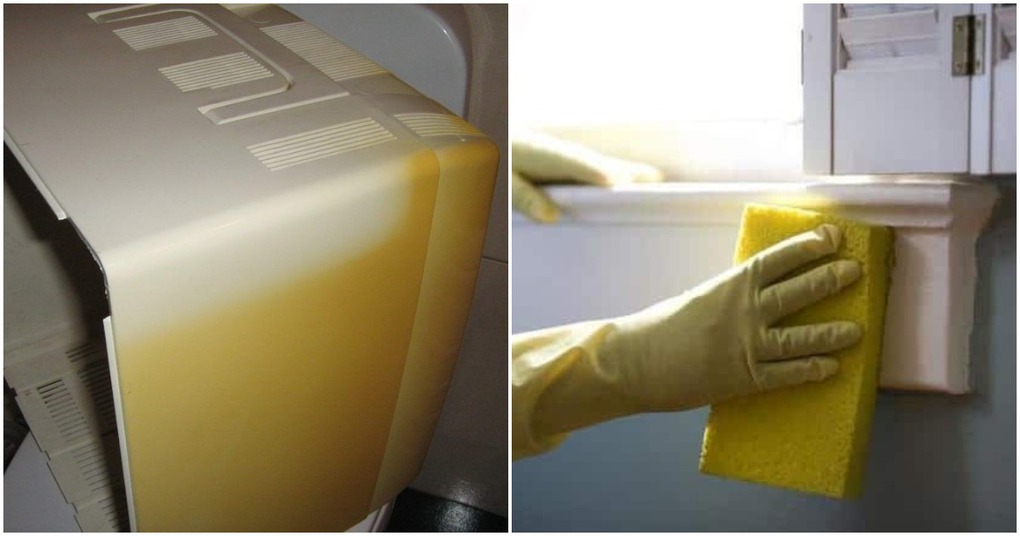 Как отбелить пластиковый подоконник и окна от желтизны и желтых пятен - ОкнаКиев
