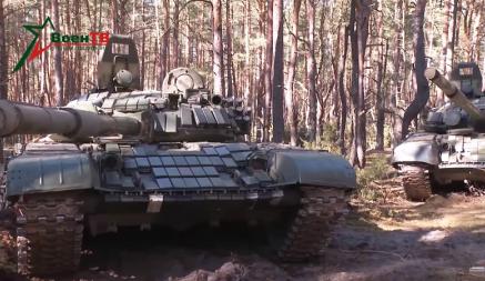 Беларусь перебросила на границу с Украиной танки — Минобороны