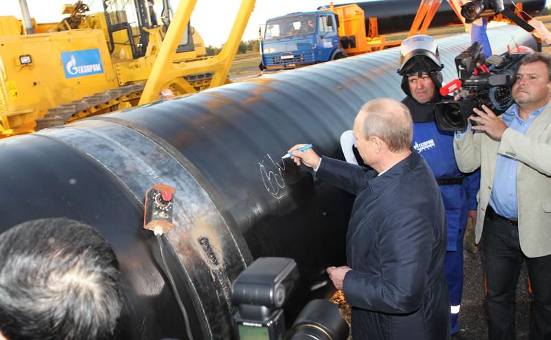 Россия заявила, что сократит пропускную способность трубопровода «Северный
