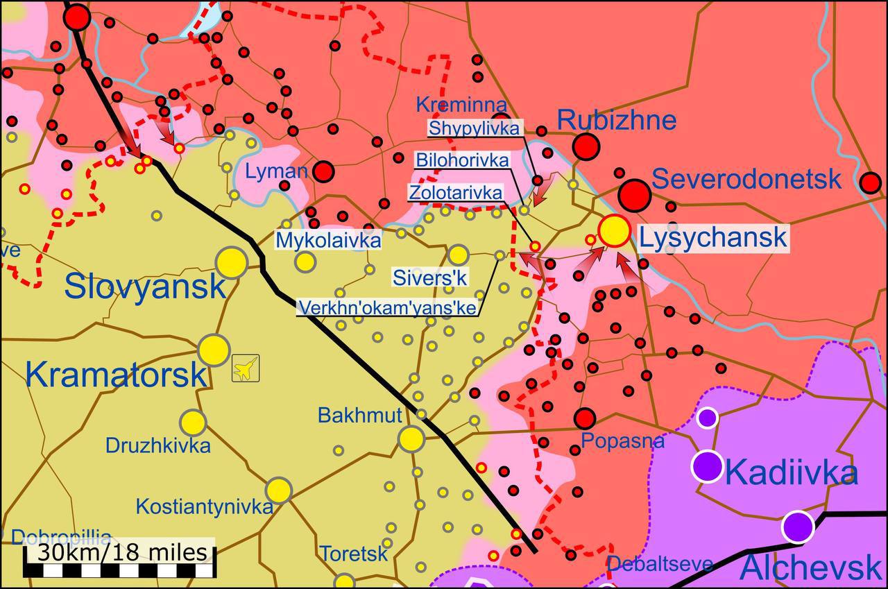 "Атаковали с непонятно жестокой тактикой" — Украинцы отступили из Лисичанска? Что известно? Карта и сводки