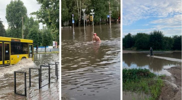 Затопило не только Минск. Посмотрите, в каких еще городах поплавали машины и люди. Кого скоро ждет та же участь?