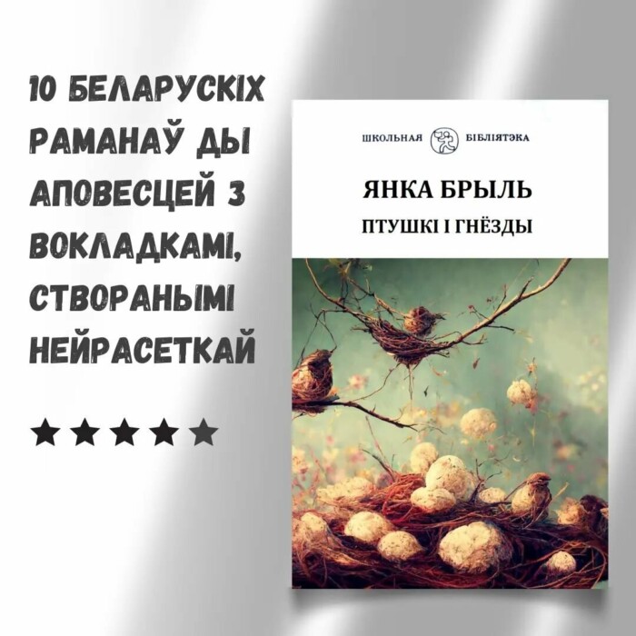 Нейросеть создала обложки для книг Короткевича, Быкова, Орлова и еще 7 писателей