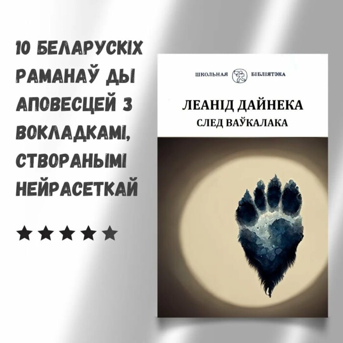 Нейросеть создала обложки для книг Короткевича, Быкова, Орлова и еще 7 писателей