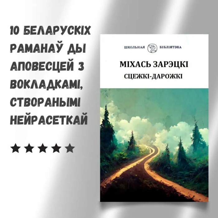 Нейросеть создала обложки для книг Короткевича, Быкова, Орлова и еще 7 писателей