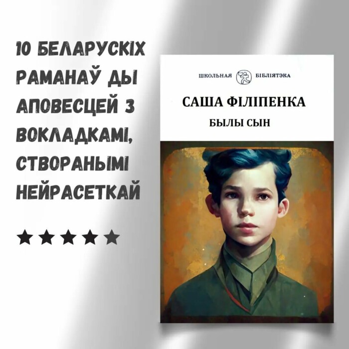 Нейросеть создала обложки для книг Короткевича, Быкова, Орлова и еще 7 писателей