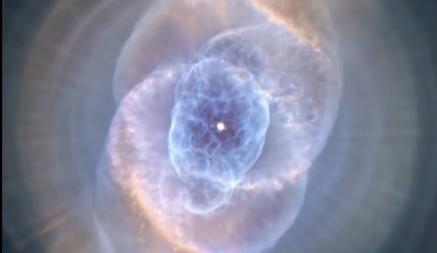 Залипательное видео. Астрономы показали, как выглядит манящая туманность Кошачий глаз