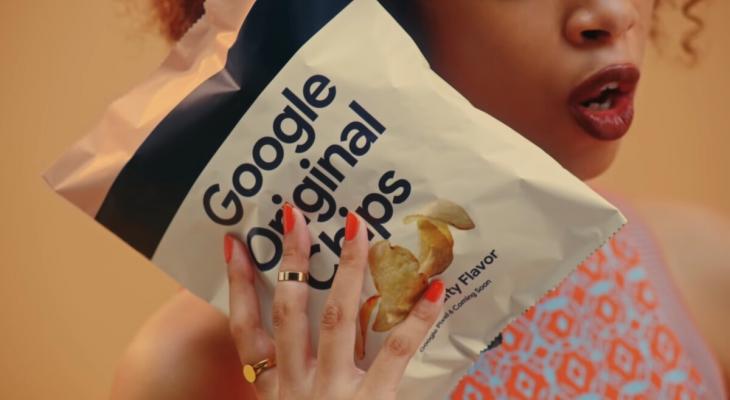 В Google выпустили чипсы со «вкусами» своих смартфонов. Их разыграют в лотерее