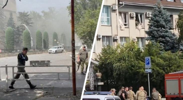 Украинские ракеты ударили по российской администрации в Херсоне. В Луганске тоже «хлопки»
