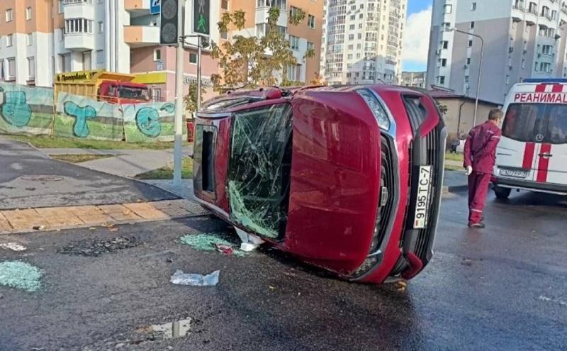 Как сообщили в минком ГАИ, днем 9 октября