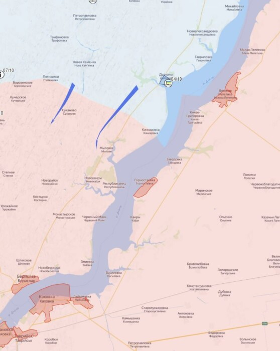 В октябре Украина запланировала два наступления. Одно уже началось