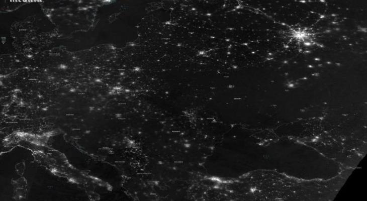 NASA показала, как выглядела Украина без света по сравнению с РФ и Беларусью