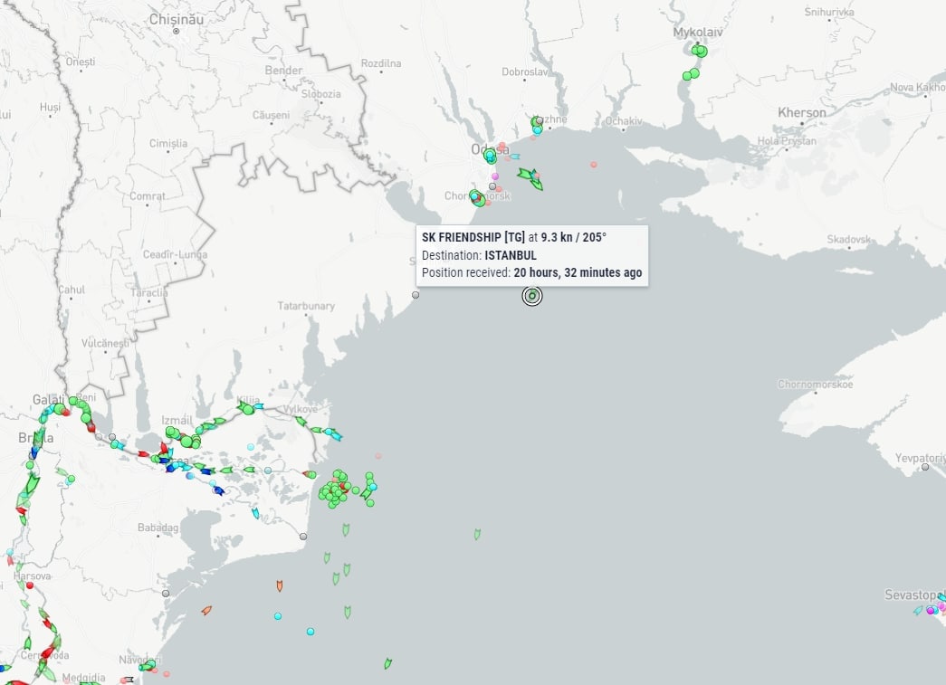 Украина продолжила вывоз зерна по Черному морю, несмотря на «запрет» России