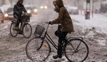 В ГАИ рассказали, когда и какой штраф грозит белорусам за езду на велосипеде зимой