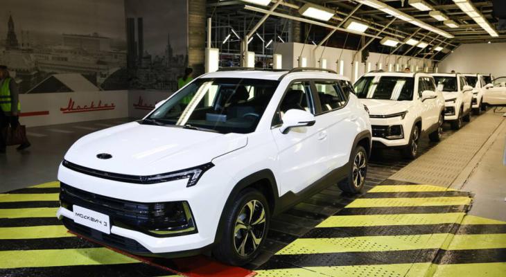 На бывшем заводе Renault в Москве выпустили первые китайские «Москвичи»