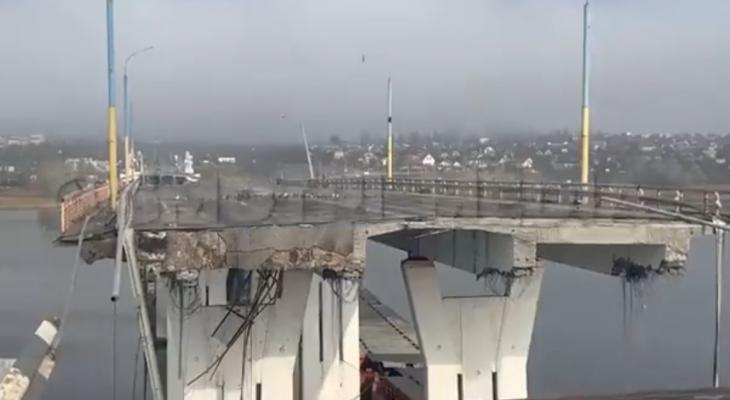 Россияне взорвали Антоновский мост во время отступления из Херсона