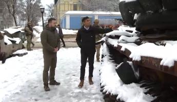 Сунак приехал в Киев к Зеленскому с нерождественскими подарками