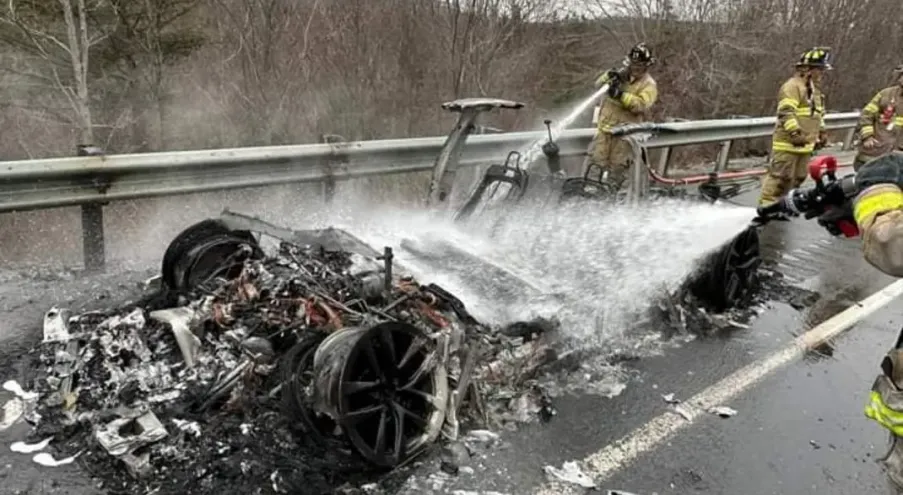 Утром во вторник (15 ноября) пожарные из пожарной