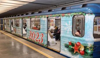 Как будет работать метро Минска на Новый год и Рождество