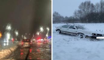 В Могилеве машины поплыли, в Гродно и Бресте застряли в снегу. Это еще не конец?