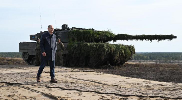Шольц решил отправить в Украину танки Leopard 2A6 — Spiegel
