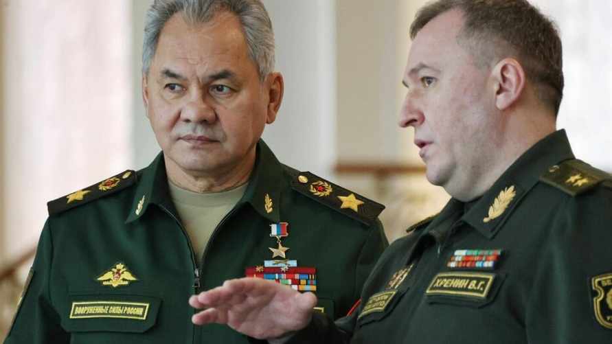 Хренин и Шойгу переговорили по телефону