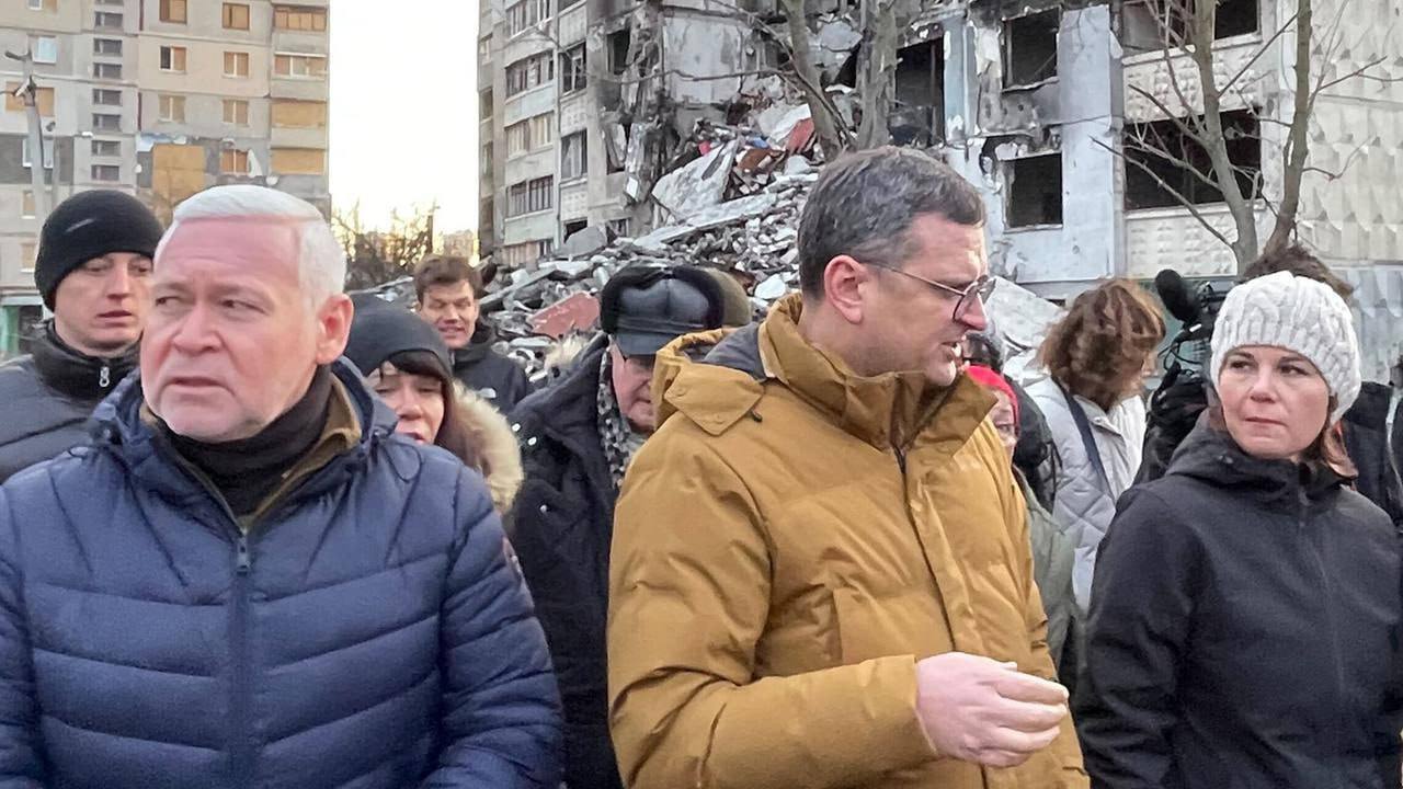 В Харьков внезапно приехала глава МИД Германии Бербок