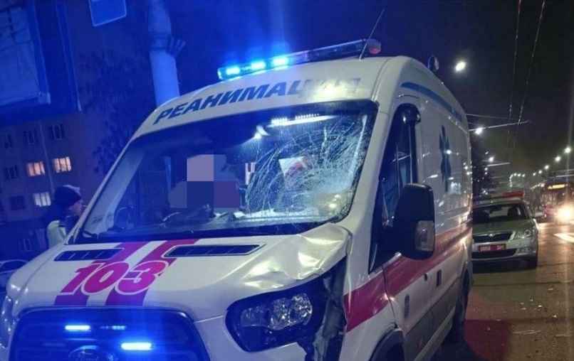 В Бресте скорая насмерть сбила пешехода