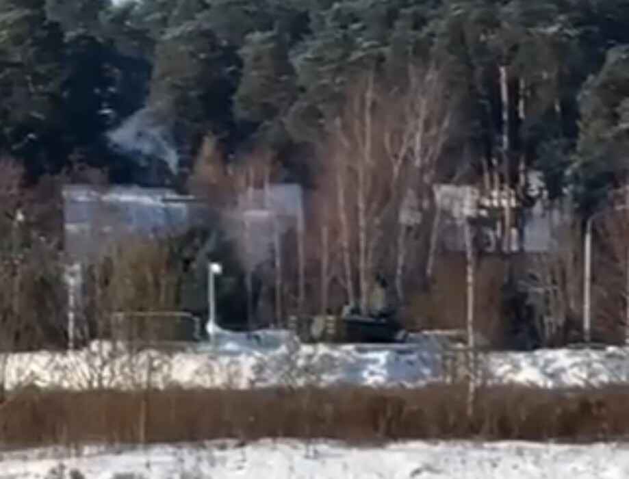 Под Москвой у резиденции Путина установили ЗРК "Панцирь"