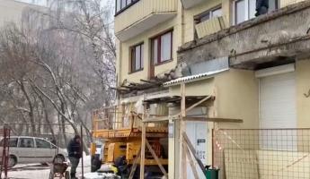 В Минске рухнул балкон многоэтажки