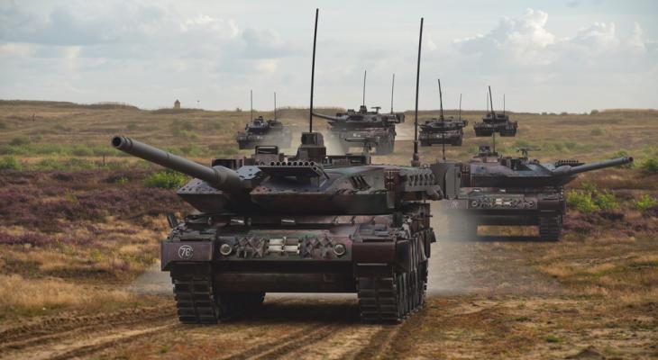 Несколько стран договорились об отправке сотен танков Leopard в Украину — Анушаускас