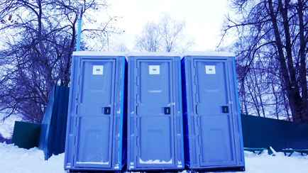 В Пружанах отключили воду и установили 37 биотуалетов на 19 тыс. жителей