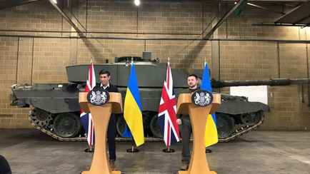 «Ничто не исключено» — Сунак пообещал Украине почти любое оружие