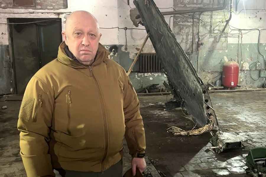 Пригожин показал тела вагнеровцев, погибших за сутки под Бахмутом