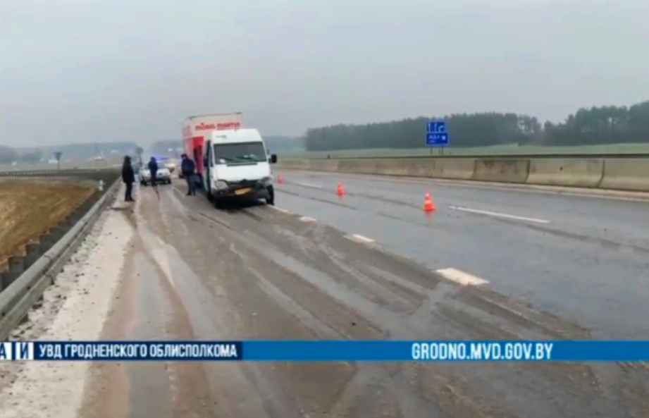 Ещё одно ДТП с маршруткой произошло в Беларуси. Теперь под Лидой