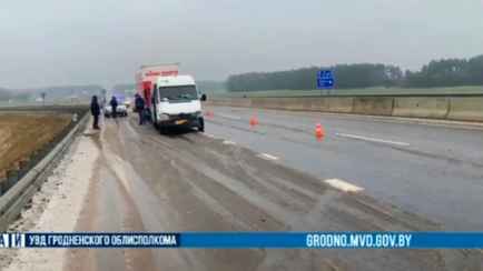 Ещё одно ДТП с маршруткой произошло в Беларуси. Теперь под Лидой