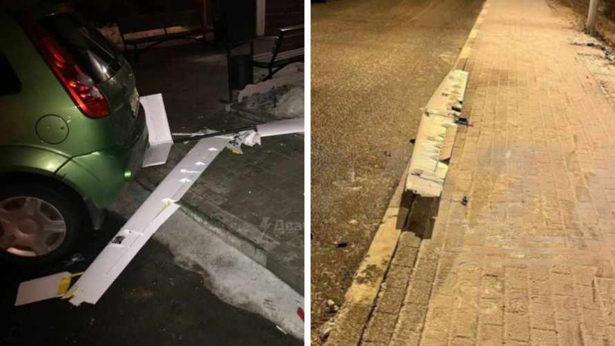 На Белгород рухнуло три беспилотника