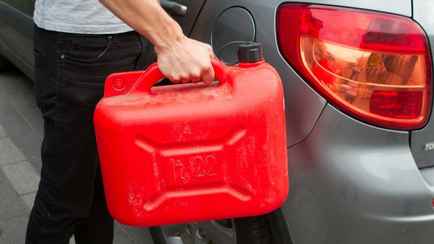 Эстония запретила ввозить из России бензин в канистрах