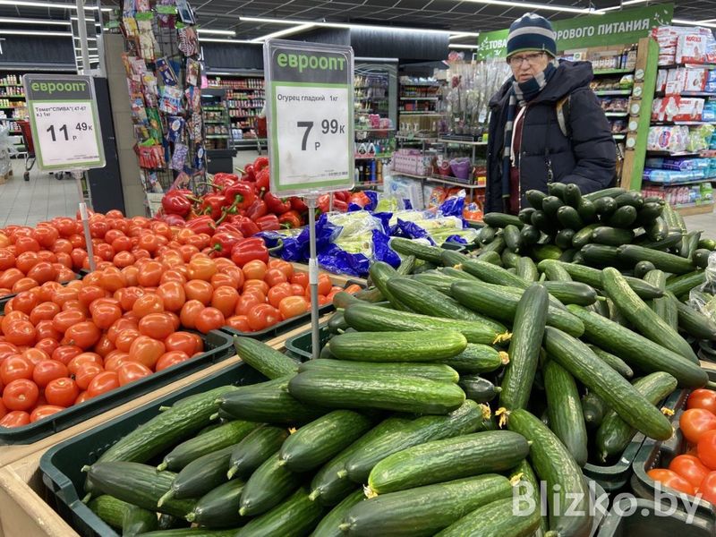 В Беларуси подешевели огурцы