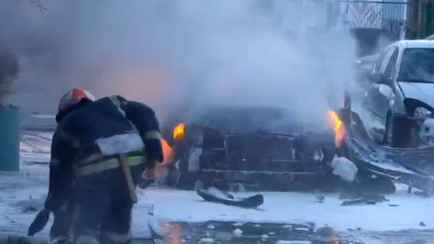 В Энергодаре подорвали автомобиль