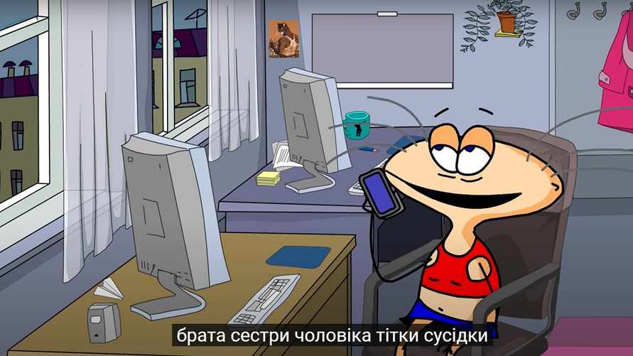 Масяня перешла на украинский язык